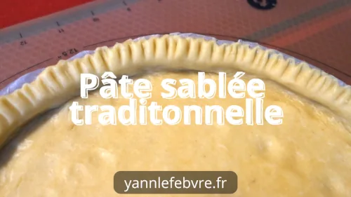 You are currently viewing Recette pâte sablée