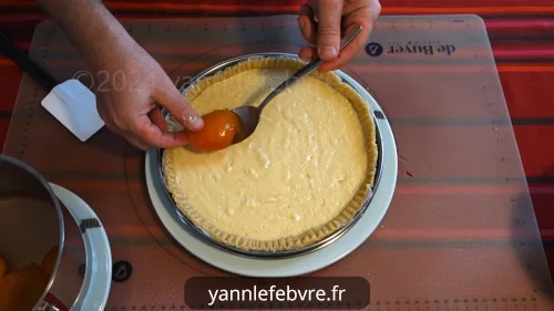 Tarte poire amandine revisité : recette avec des fruits d'été, les abricots