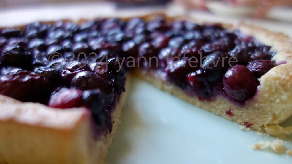 You are currently viewing Tarte aux myrtilles