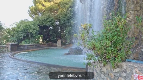 Vue de la Cascade au Château de Nice par Yann Lefebvre