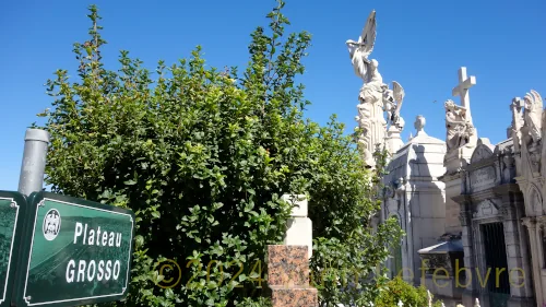 Château de Nice: cimetière chretien