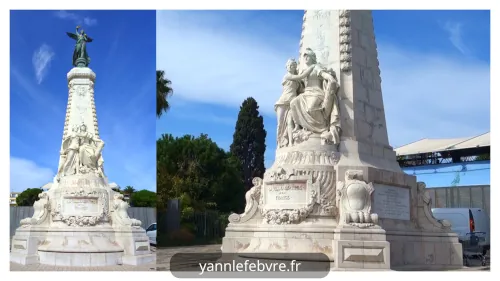 Promenade des Anglais: monument du centenaire par Yann Lefebvre