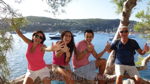 Yann Lefebvre tournage: Riviera en photo souvenir à Nice en 2018