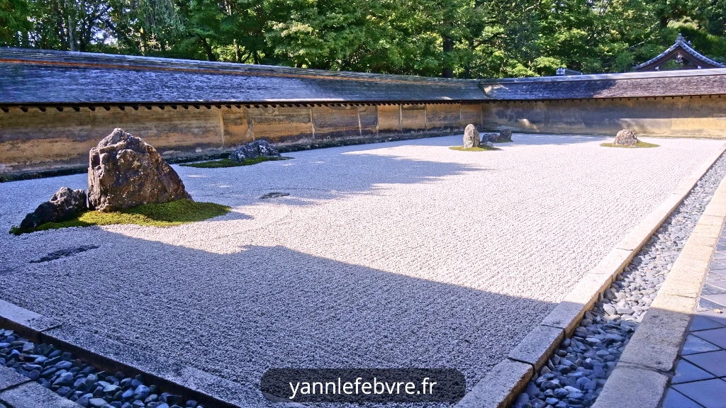 Japon - Kyoto - Ryôan-ji- le jardin sec par Yann Lefebvre