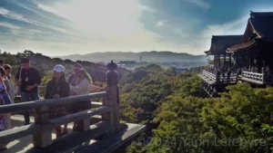 Japon - Kiyomizu-dera - Vue sur Kyoto du "Okuno-in Hall" par Yann Lefebvre 2024