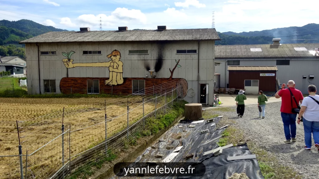 Wasuka: plantation de thé - visite des ateliers de fabrication