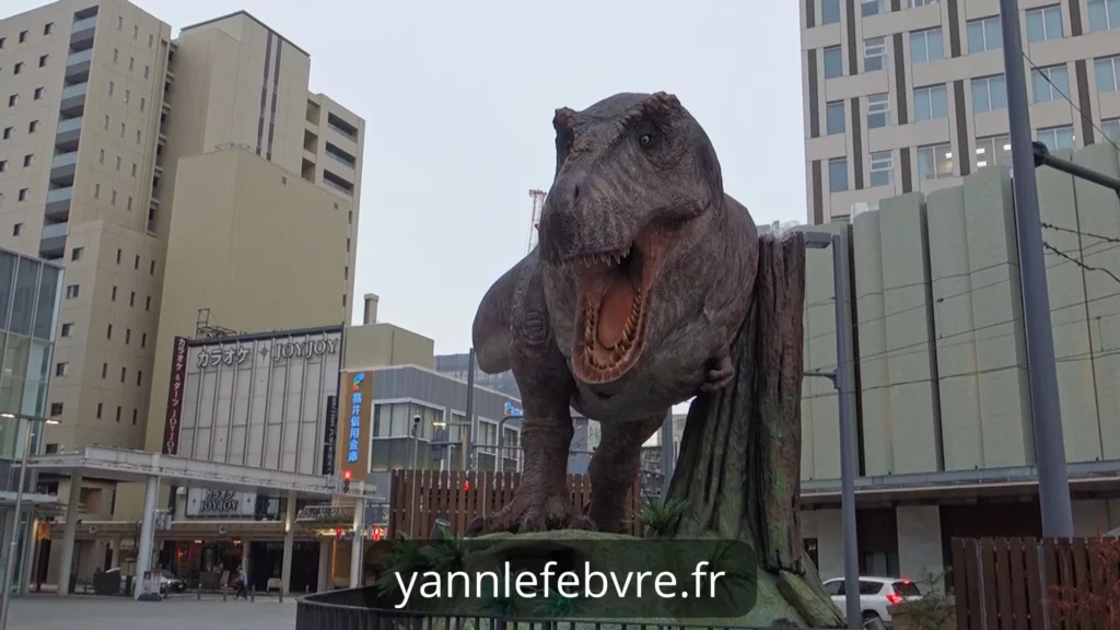 Fukui connu pour ses fossiles de dinosaures -Japon