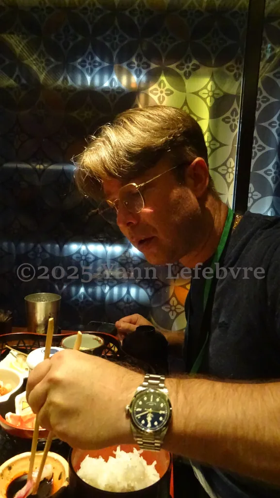 Japon - Château de Himeji - Repas du midi après visite du château dans un restaurant traditionnel avec séparation par Yann Lefebvre 2024