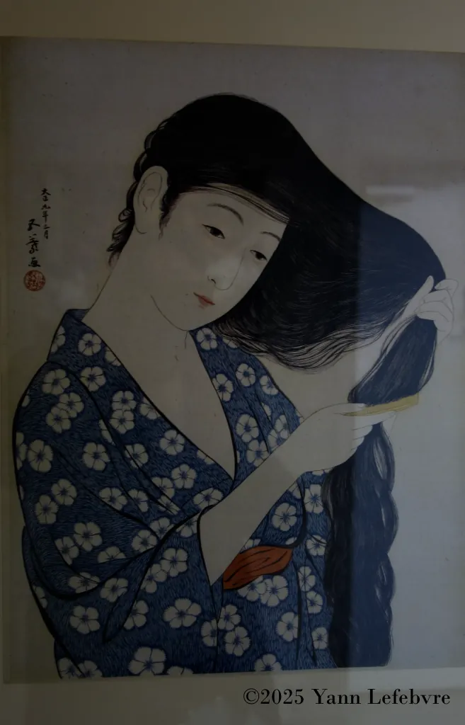 Japan Ukiyoe Museum, dédié aux ukiyoe, ces gravures sur bois japonaises, abrite la collection de la famille Sakai