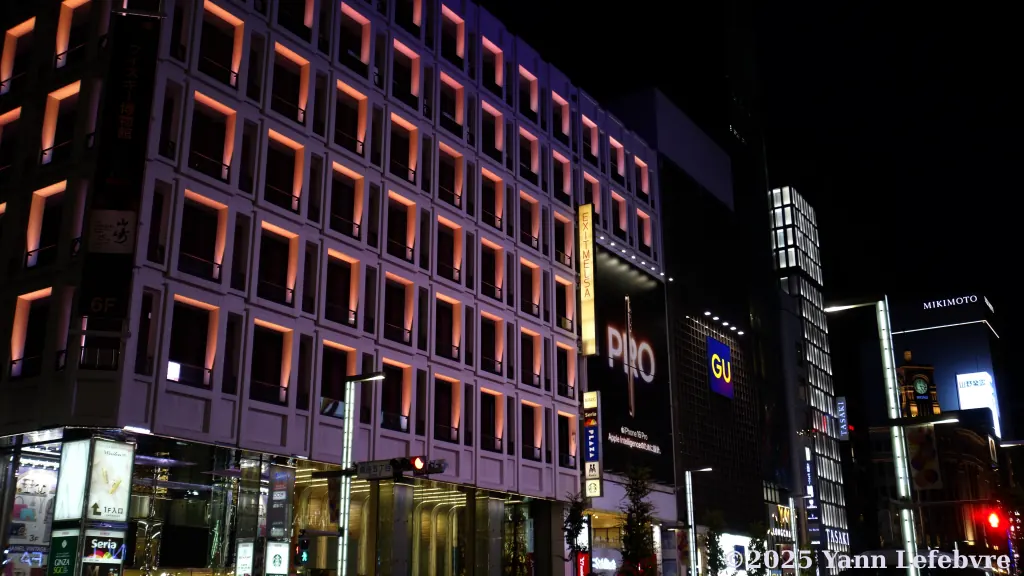 Le quartier Surnommé les "Champs-Elysées" de Tokyo par Yann Lefebvre