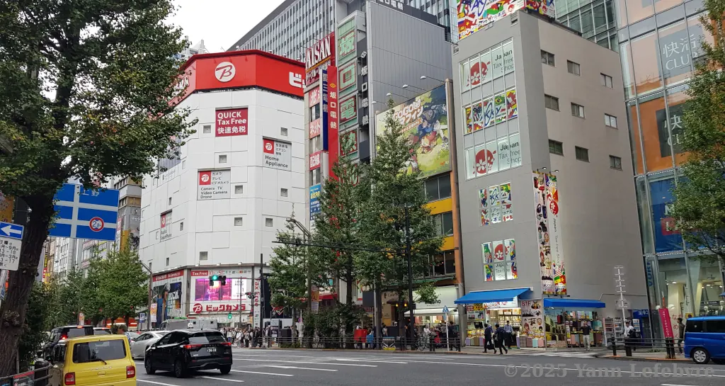 Le quartier Akihabara est le quartier de l'electronique par Yann Lefebvre