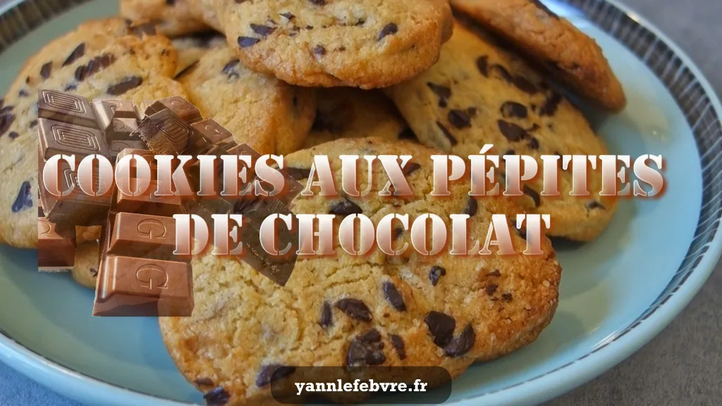 Cookies aux pépites de chocolat par Yann Lefebvre 2025