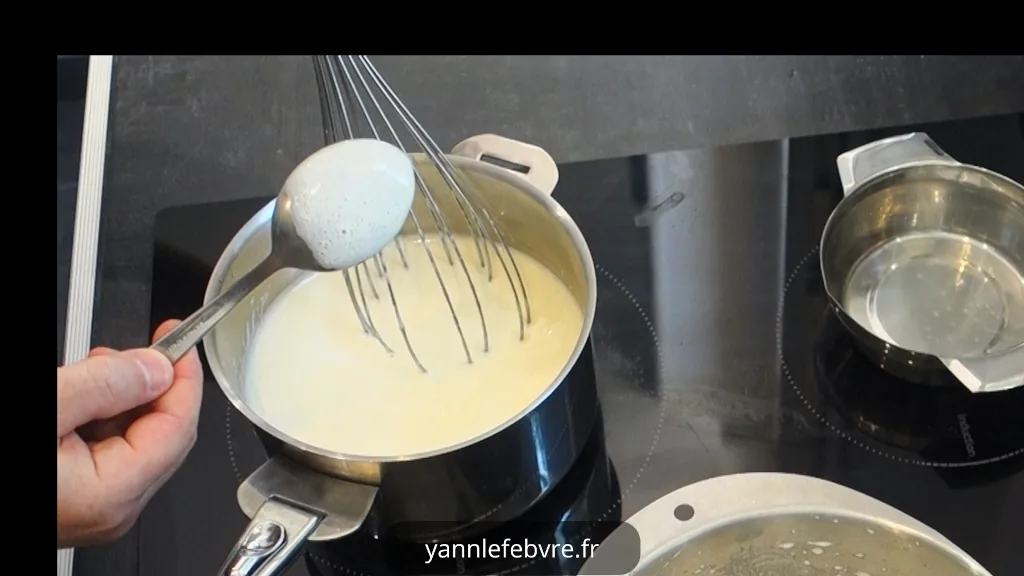 Crème citron par Yann Lefebvre : crème façon patissière