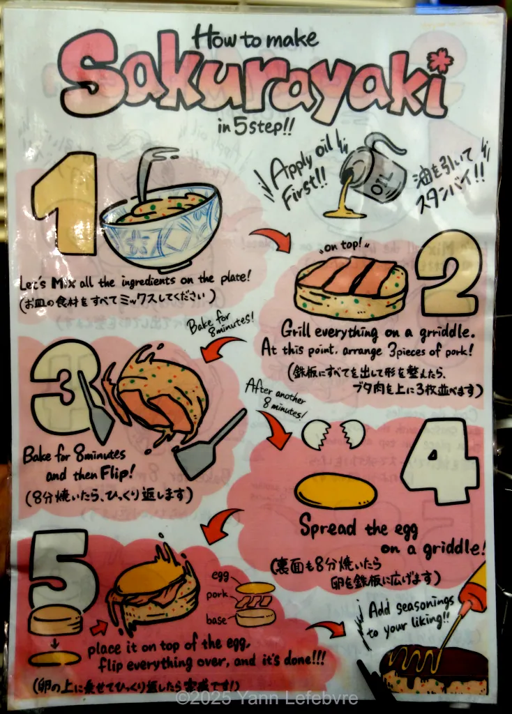 Quartier kawai et de la mode : repas dans un restaurant à l'image du quartier par Yann Lefebvre