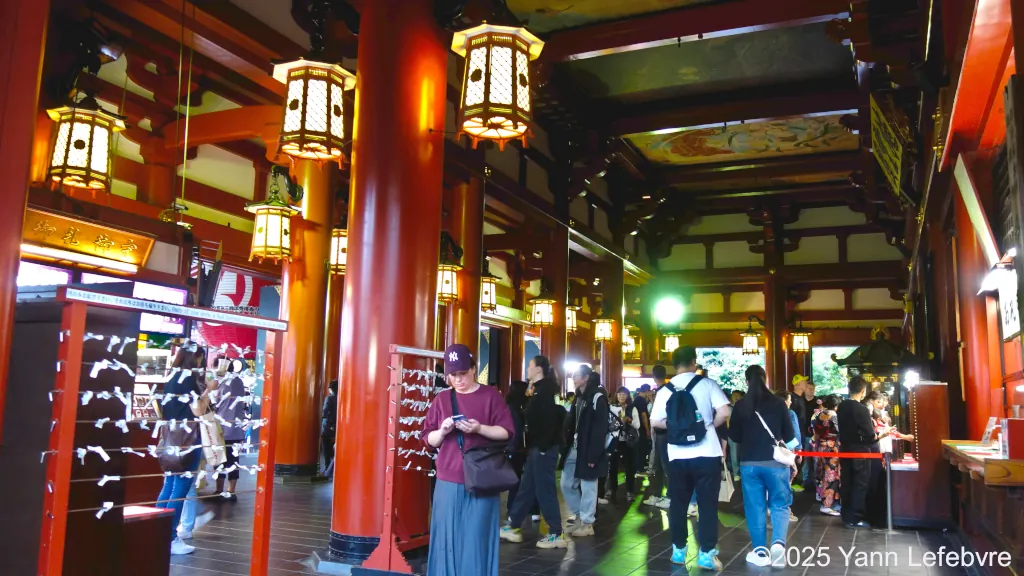 Tokyo - temple Senso-ji par Yann Lefebvre