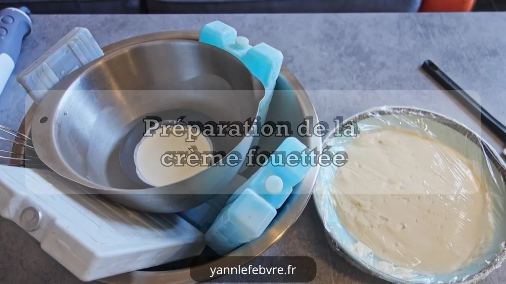 Tarte chocolat coco par Yann Lefebvre : ganache chocolat & crème noix de coco !