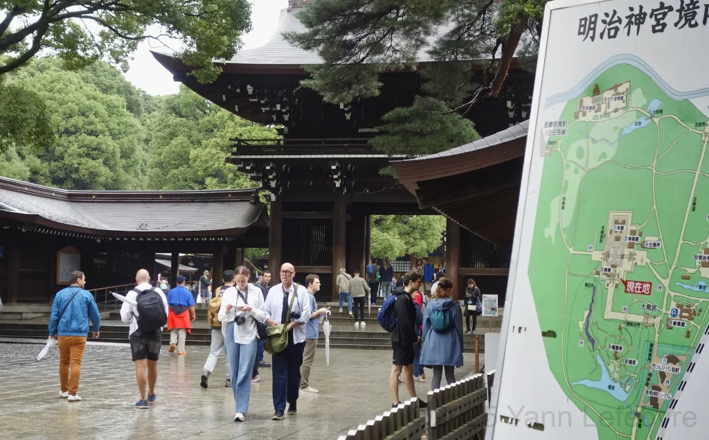 Sanctuaire Meiji-jingu octobre 2024 par Yann Lefebvre