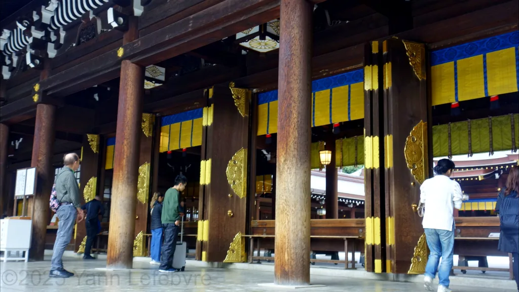 Sanctuaire Meiji-jingu octobre 2024 par Yann Lefebvre