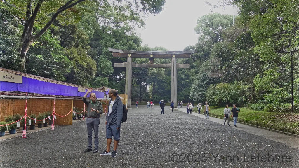 Sanctuaire Meiji-jingu octobre 2024 par Yann Lefebvre