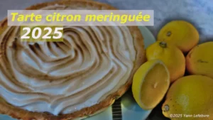 Tarte citron meringuée par Yann Lefebvre