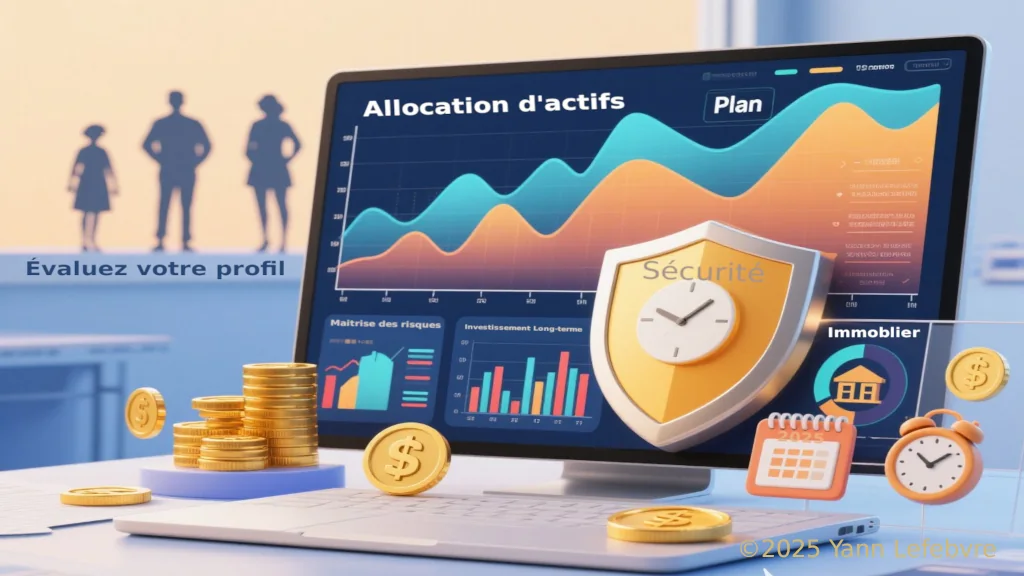 Allocation d'actifs : image réalisée avec IA par Yann Lefebvre