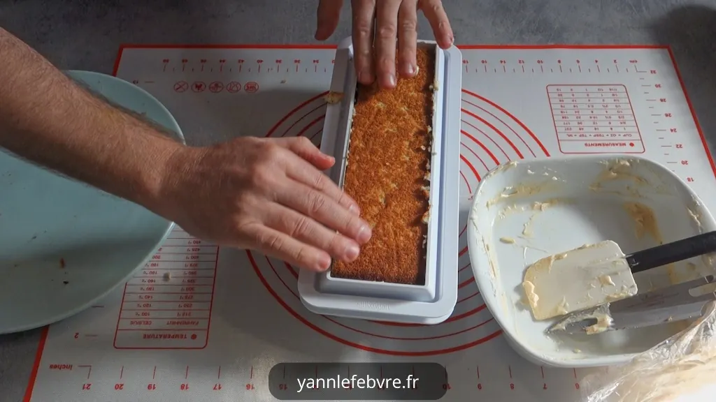 Bûche de Noël Praliné-Poire qui Fond en Bouche (Dacquoise + Ganache) par Yann Lefebvre 2025