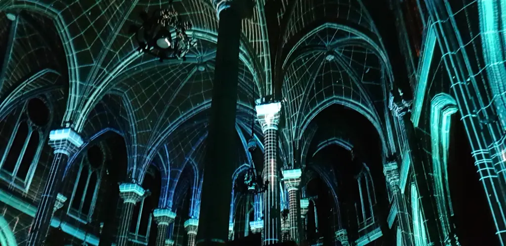 Luminescence, basilique Notre-Dame, Nice, néogothique par Yann Lefebvre