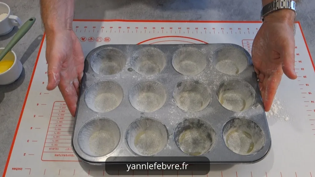 Muffins au chocolat moelleux et fondants, recette facile par Yann Lefebvre