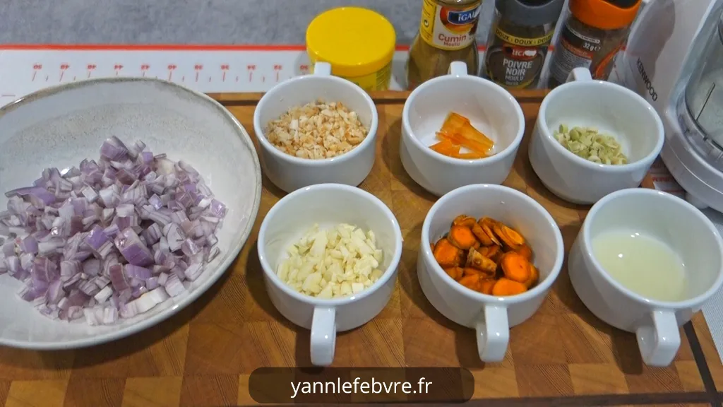 Pâte de curry jaune thaï maison authentique par Yann Lefebvre