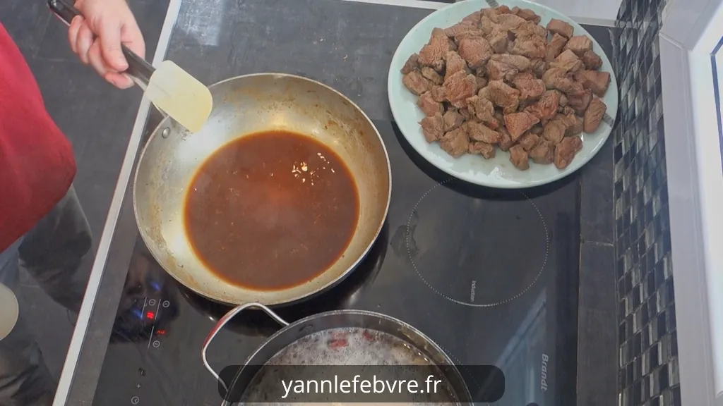 Recette Chili con carne familial mijoté lent avec de pâte piments douce par Yann Lefebvre