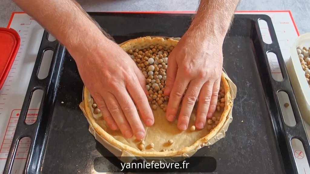 Tarte aux Épinards, Œufs Durs et sauce Mornay Gratinée par Yann Lefebvre