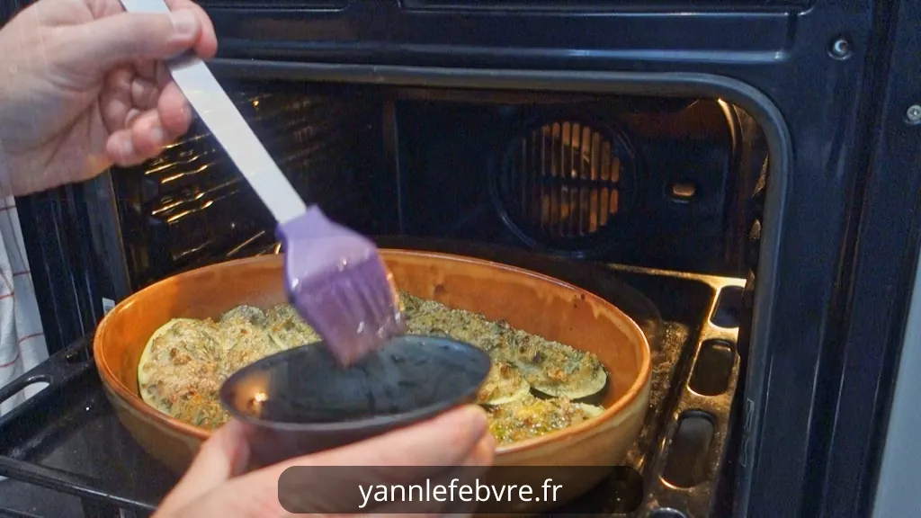 Courgettes farcies à la provençale par Yann Lefebvre