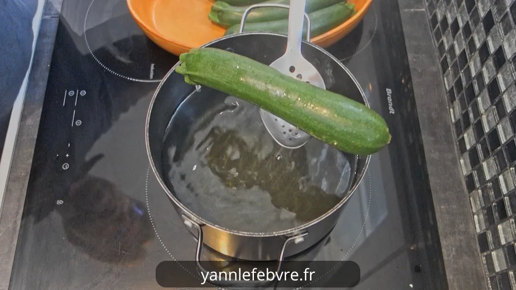Courgettes farcies à la provençale par Yann Lefebvre