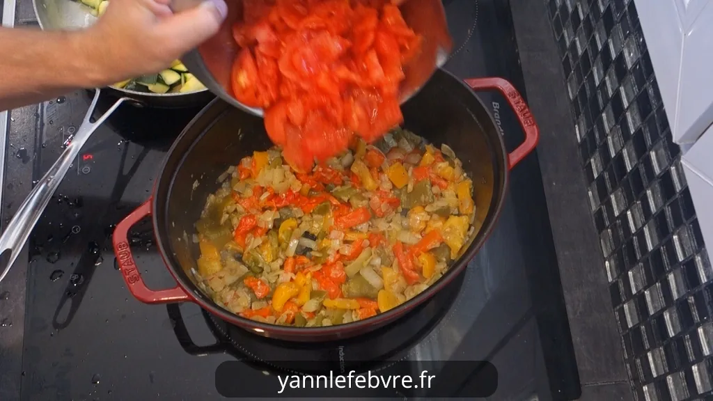Ratatouille maison par Yann Lefebvre : Recette estivale fondante niçoise-provençale aux légumes d’été.