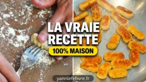 Gnocchis: recette simple, inratable et savoureuse par Yann Lefebvre