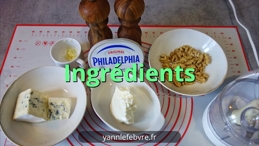 Un dip au Bresse Bleu et aux noix généreux et assumé, parfait pour les amateurs de fromages qui ont du caractère par Yann Lefebvre