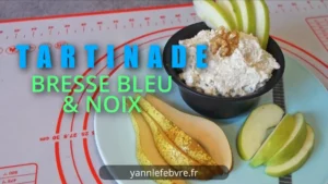 Un dip au Bresse Bleu et aux noix généreux et assumé, parfait pour les amateurs de fromages qui ont du caractère par Yann Lefebvre