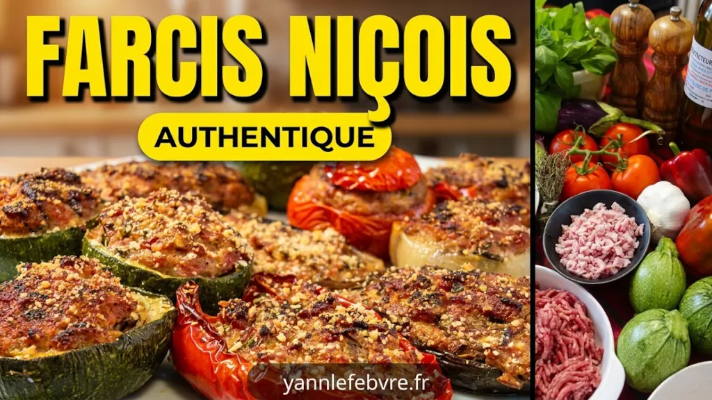 Farcis niçois: cuisine niçoise par yann Lefebvre