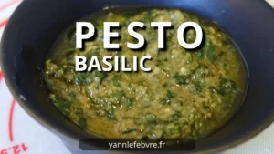 Pesto basilic crémeux et plein de saveurs pour vos tartines et pâtes estivales ? Suivez cette recette génoise facile en quelques minutes ! par Yann Lefebvre