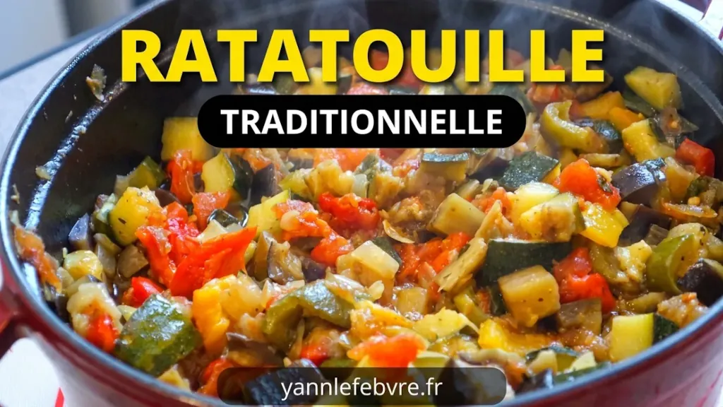 Ratatouille maison par Yann Lefebvre : Recette estivale fondante niçoise-provençale aux légumes d’été.