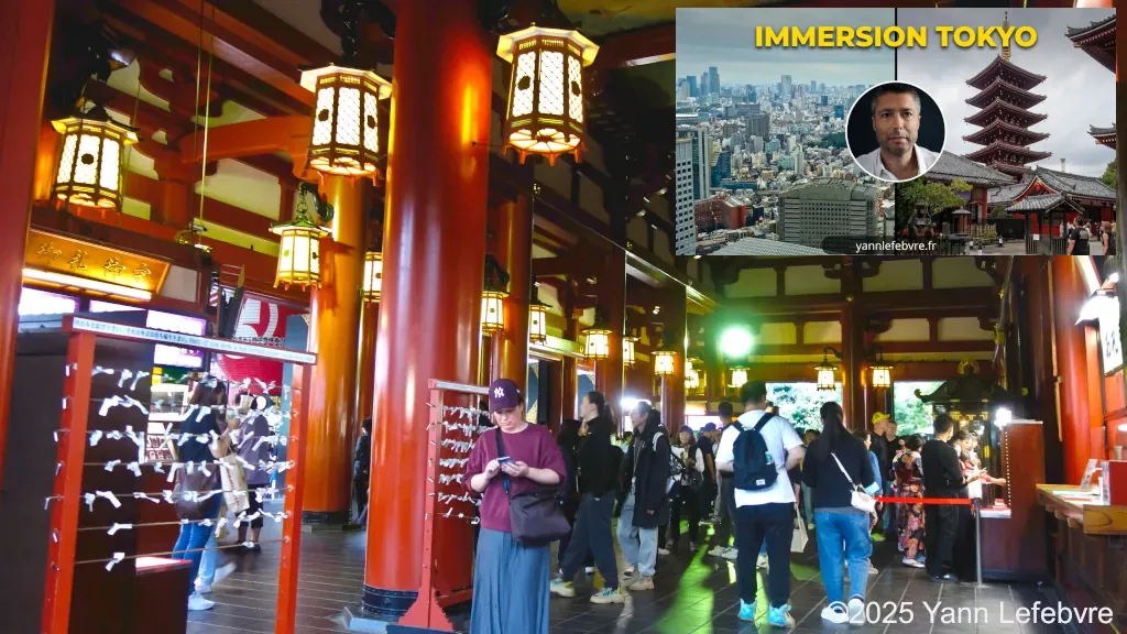 Tokyo - temple Senso-ji par Yann Lefebvre