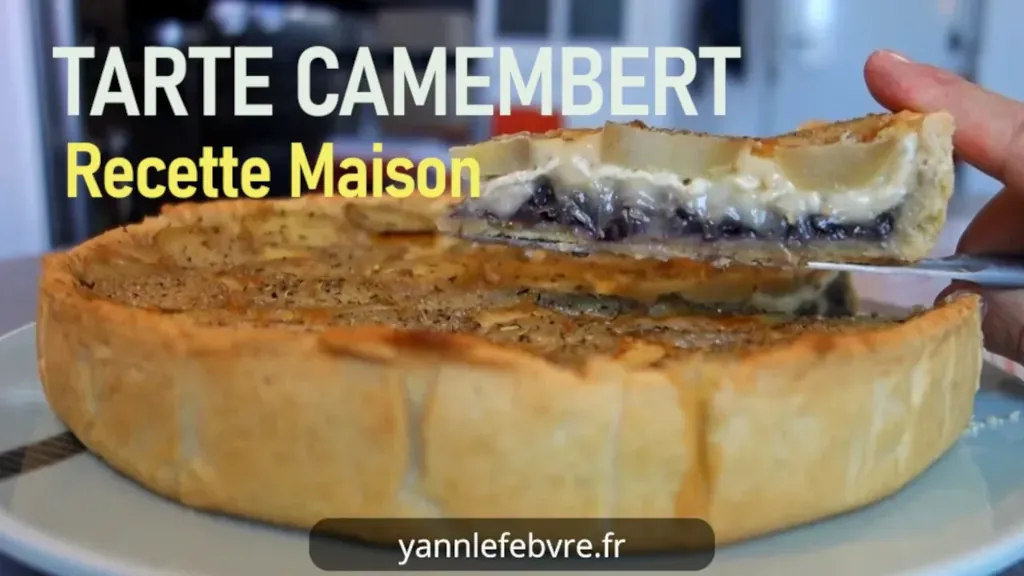 Tarte Camembert, Pommes de Terre & Oignons Gratinés - Recette Facile et Gourmande par Yann Lefebvre !