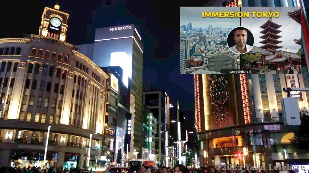 Le quartier Ginza Surnommé les "Champs-Elysées" de Tokyo par Yann Lefebvre