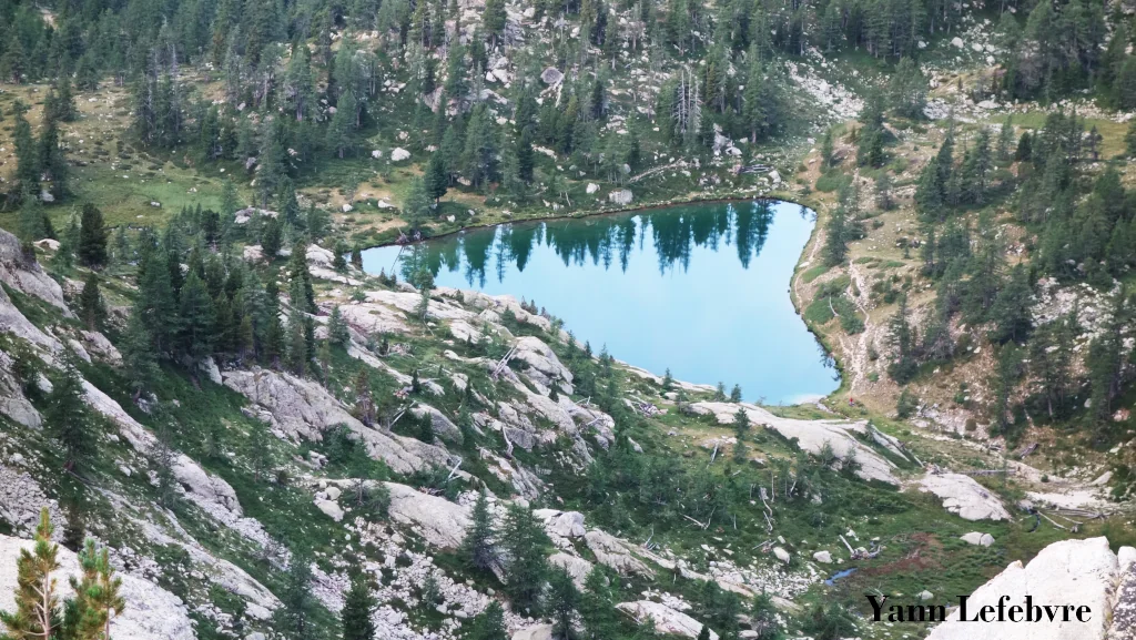 Randonnée au Lac de Graveirette : En dessous du Lac Nègre par Yann Lefebvre