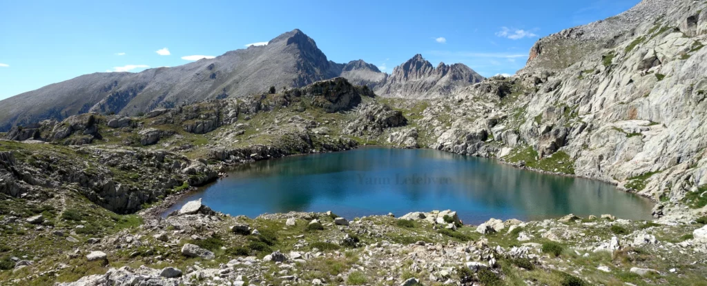 Bivouac aux lacs des Bresses : Au dessus du Lac Nègre par Yann Lefebvre