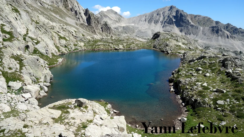 Bivouac aux lacs des Bresses : Au dessus du Lac Nègre par Yann Lefebvre