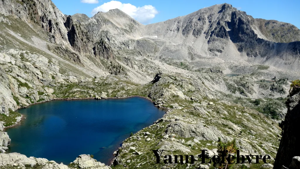 Bivouac aux lacs des Bresses : Au dessus du Lac Nègre par Yann Lefebvre
