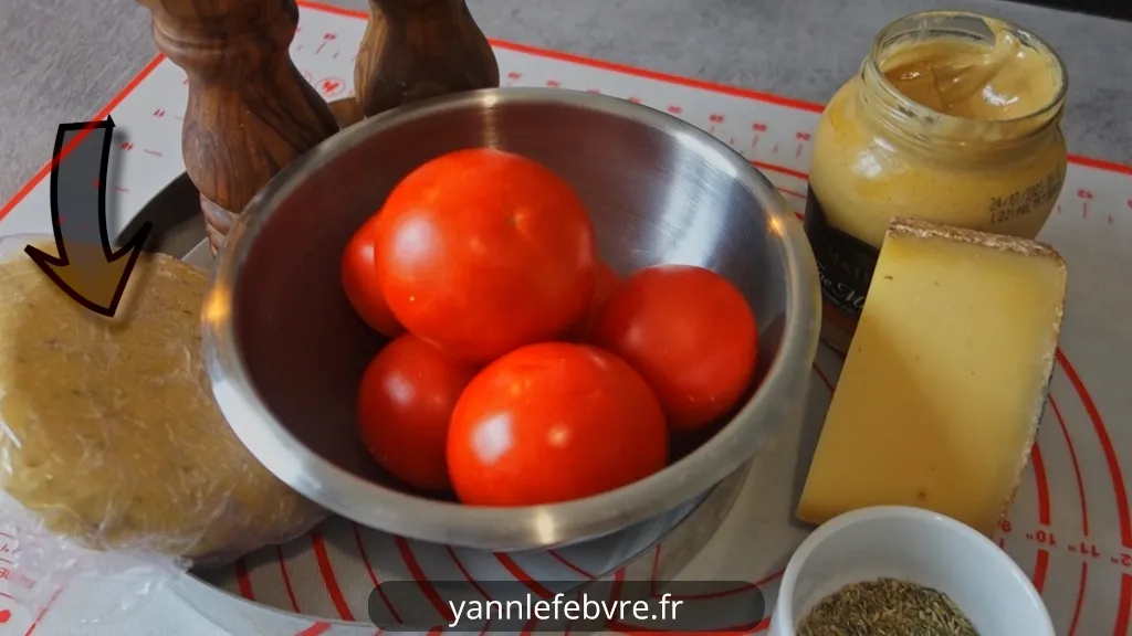 Tarte à la tomate provençale du moment ! Des tomates gorgées de soleil et des herbes de Provence par Yann Lefebvre